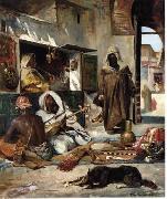 unknow artist Arab or Arabic people and life. Orientalism oil paintings 559 painting